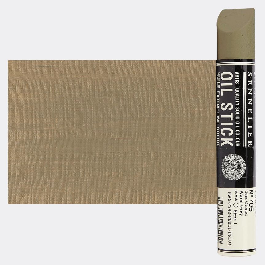 Warm Grey, 38ml Sennelier Extra Fine Solid Oil Stick 