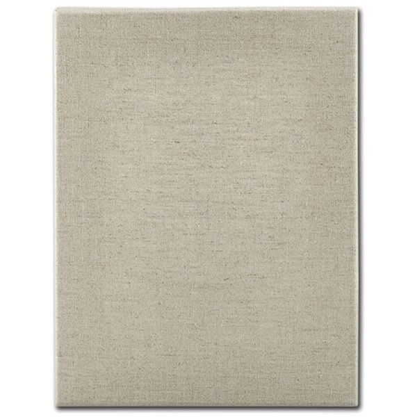 Medium Grain :3/4 Stretched Linen canvas 12X12: Box of 5
