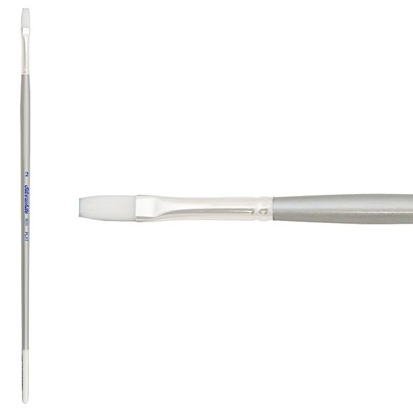 Silver Brush Silverwhite Series 1501 Flat 2