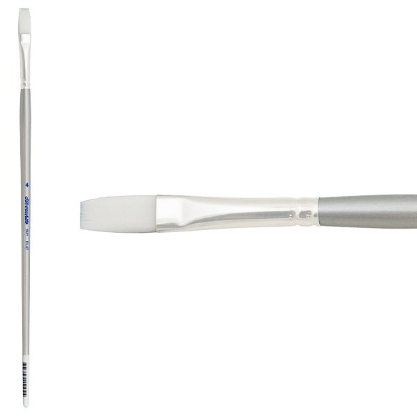 Silver Brush Silverwhite Series 1501 Flat 4 
