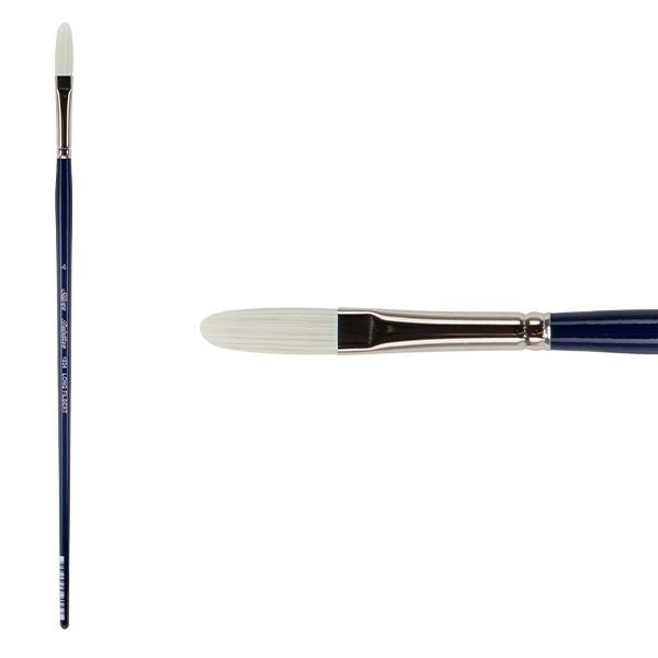 Silver Brush Bristlon Series 1934 Long Filbert 4