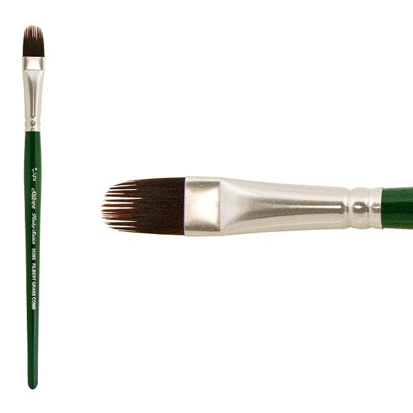 Series 2528S Short Handle - Filbert Grass Comb 1/2 inch