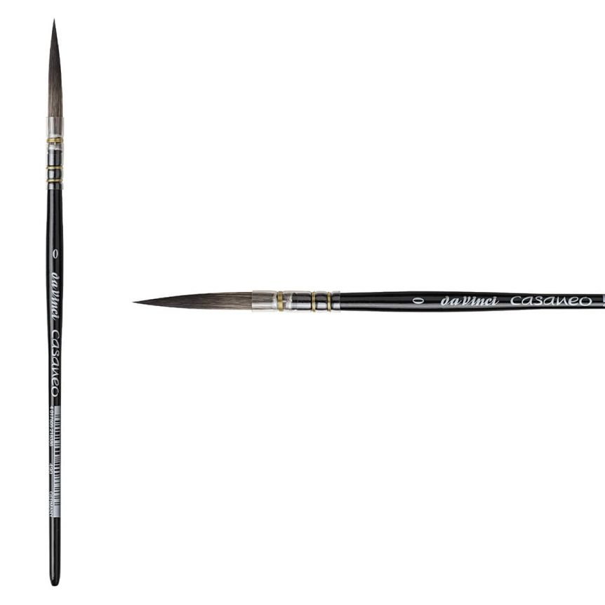 Da Vinci Casaneo Series 490 New Wave Synthetic sz. 0 Quill Liner