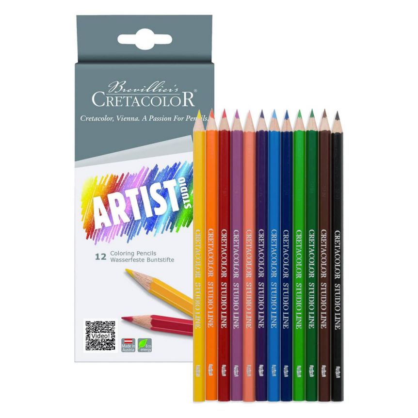 Cretacolor Artist Studio Graphite Pencils 12-Set