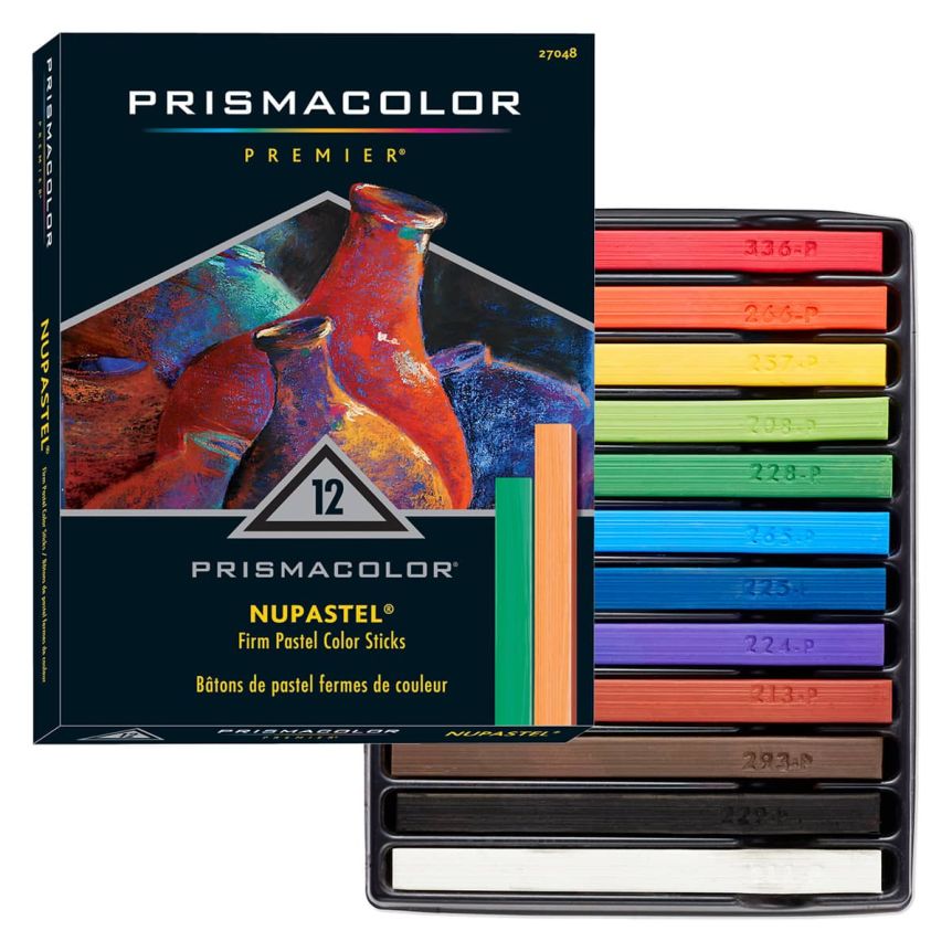 Prismacolor NuPastel Set of 12, Assorted Colors