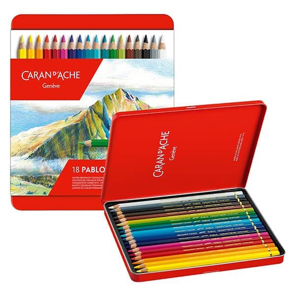 CARAN D'ache Pencils Coloured Watercolor Prismalo Aquarelle 40
