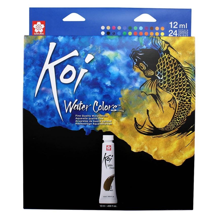 Sakura Koi Water Colors Pocket Field Sketch Box 60 set 