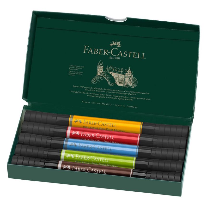 Faber-Castell - PITT Artist Pens - Green Brush Nib