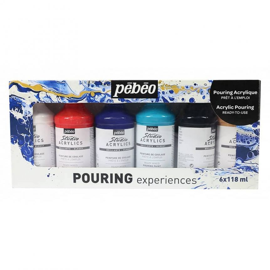 Acrylic Pouring Paint Set Fluid Art 