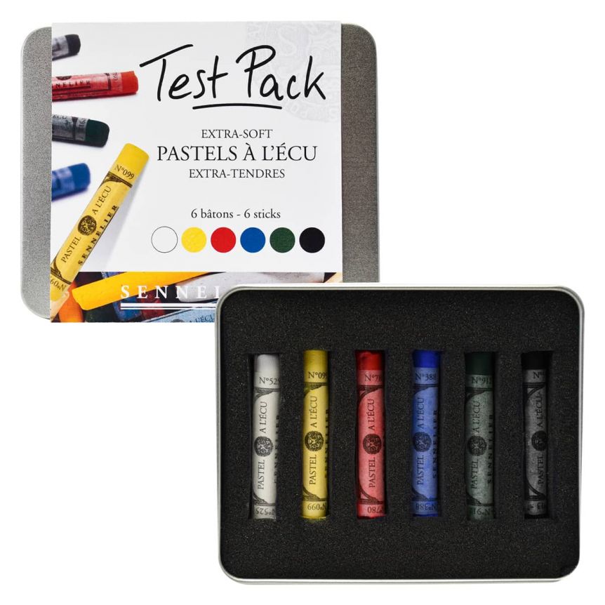 Sennelier Extra Soft Pastel Test Pack of 6