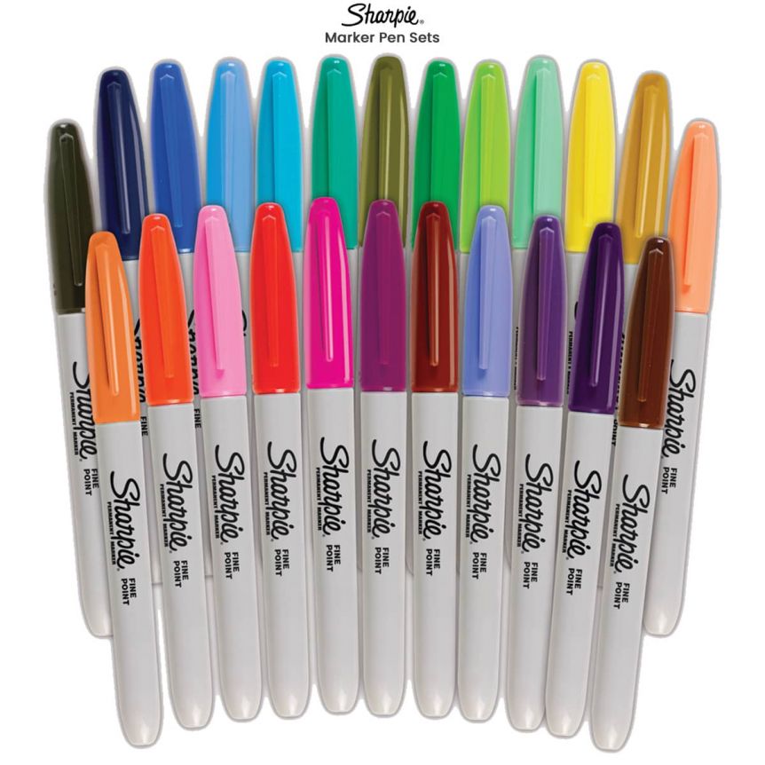 Sharpie Fine Point Marker Set - Assorted Colors, Set of 12