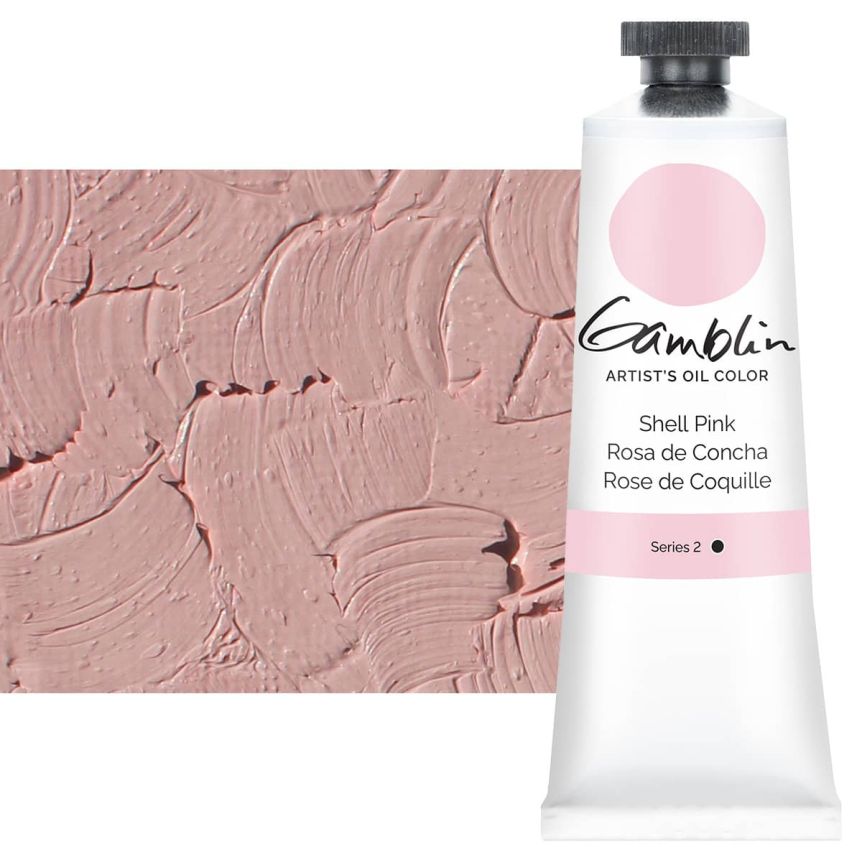 Gamblin Artists Oil - Shell Pink, 37ml Tube