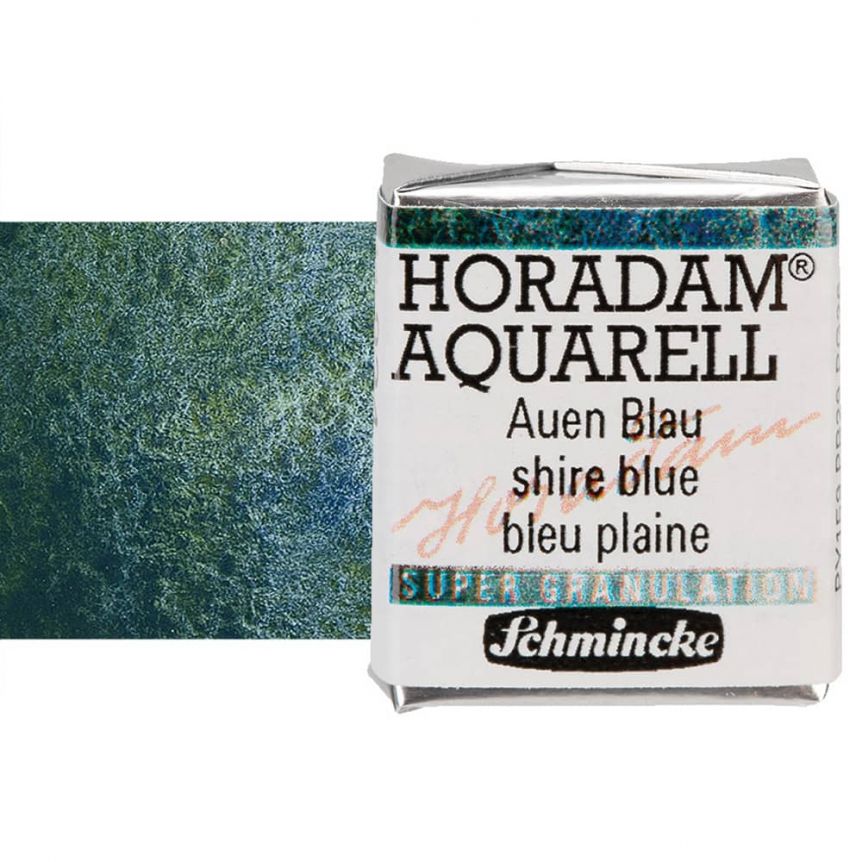 Schmincke Horadam Watercolor Shire Blue Half-Pan