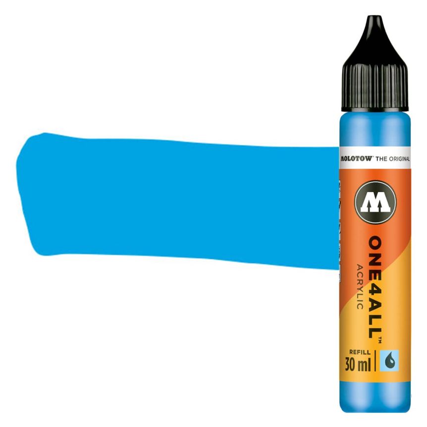 Molotow ONE4ALL 30ml Refill - Shock Blue Middle