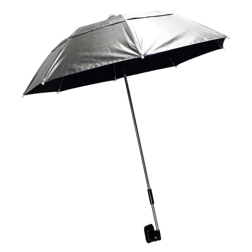 Guerrilla Painter Silver Deluxe Soft Clamp Umbrella