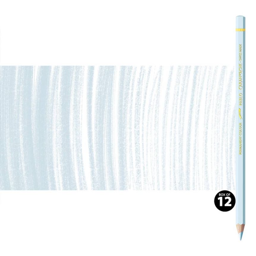 Caran d'Ache Pablo Pencils Set of 12 No. 002 - Silver Grey