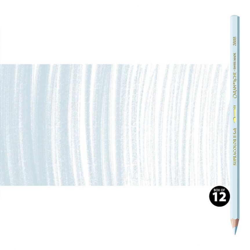 Supracolor II Watercolor Pencils Box of 12 No. 002 - Silver Grey