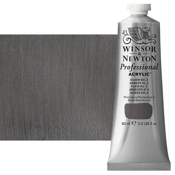 Winsor & Newton Professional Acrylic Silver No. 2 60 ml