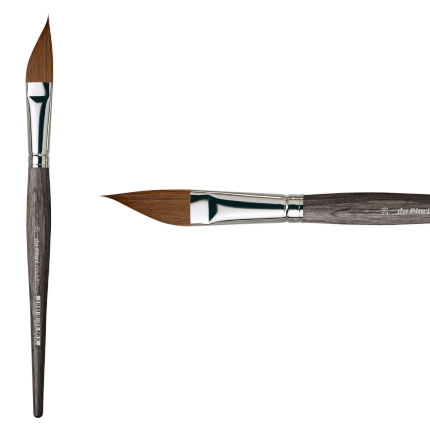 Da Vinci Colineo Series 5522 Synthetic Kolinsky Brush, Size 12 Flat