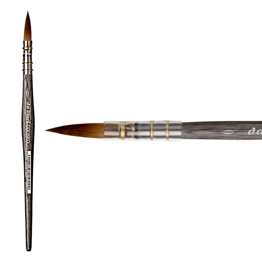 Colineo Series 442 Synthetic Kolinsky - Size 0, Quill