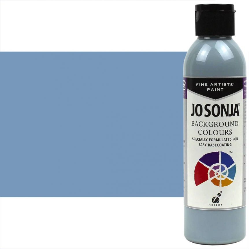 Jo Sonja's Background Colour Sky Blue, 6oz Bottle Jerry's Artarama