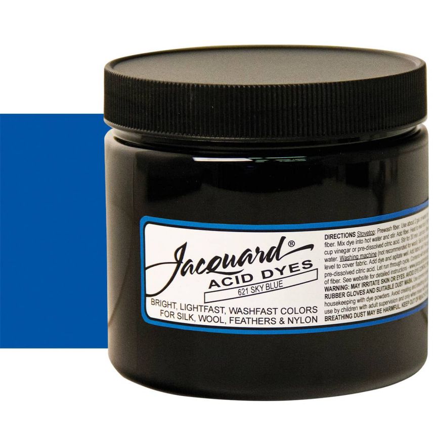 Jacquard Acid Dye 8 oz Sky Blue