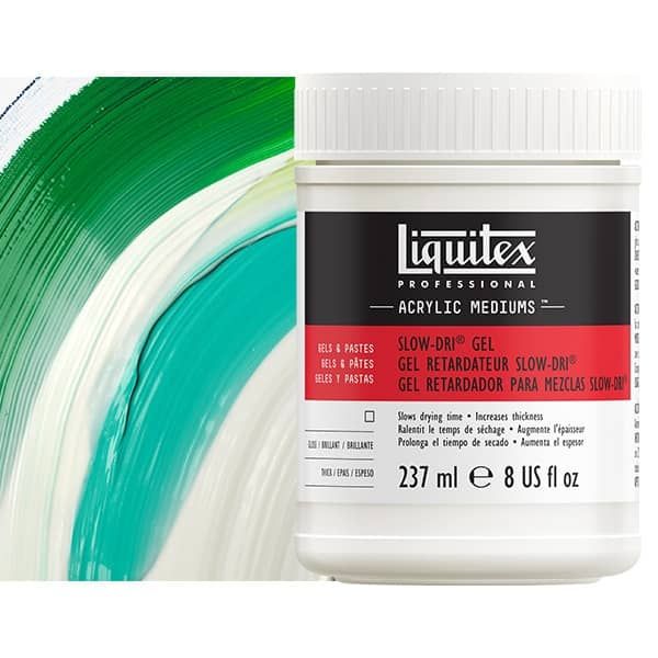 Liquitex Acrylic Effects Mediums Slow Dri Gel Retarder 8 oz Jerry's