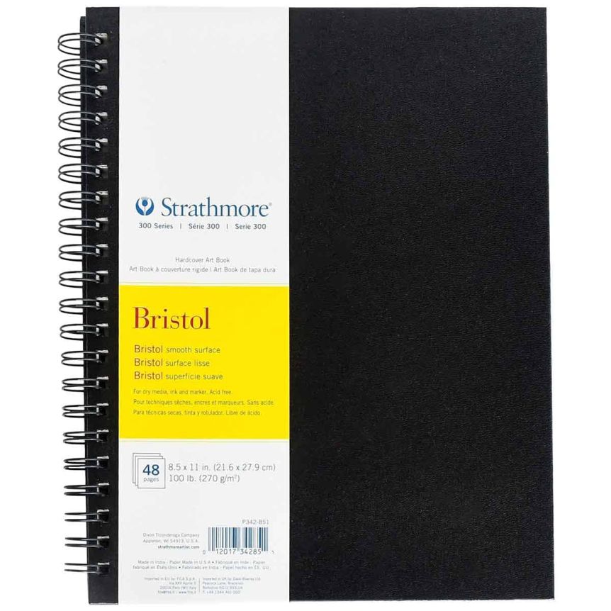[洋書] Straight Outa Bristol ブリストルサウンド Strathmore 300 Series Bristol Wirebound Art Book, 8-1/2
