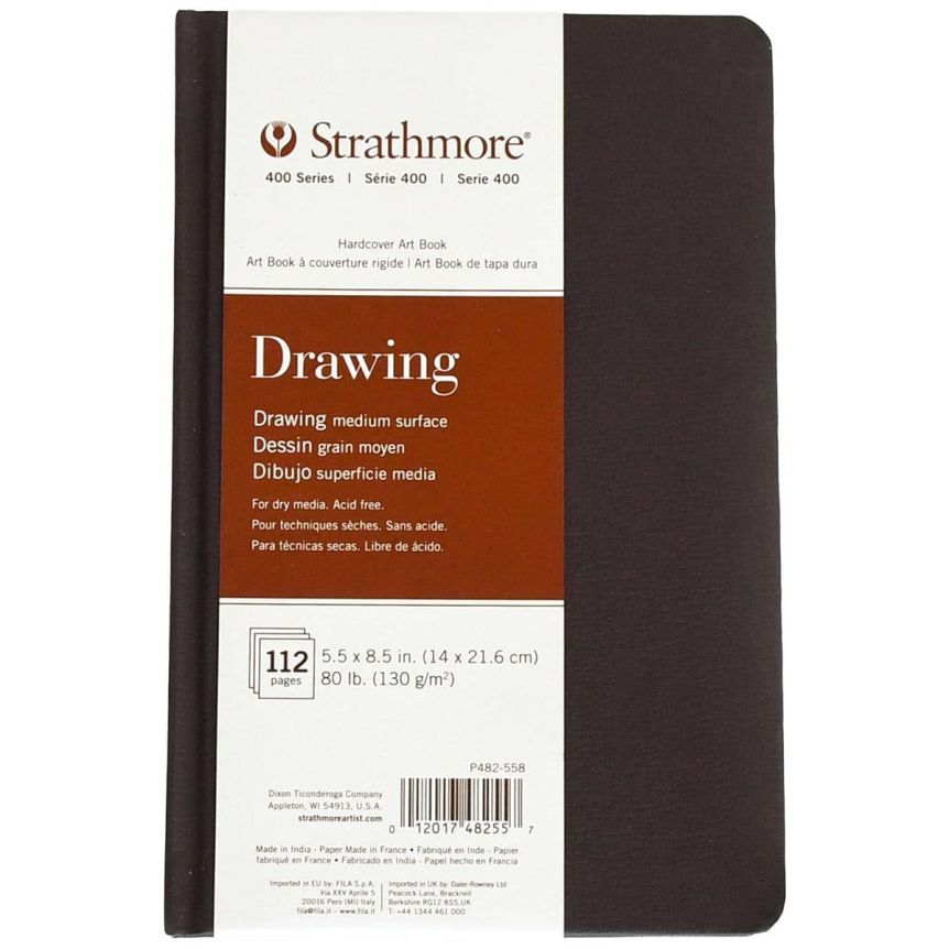 Strathmore 400 Series Drawing Hardbound Art Book, 5-1/2" x 8-1/2"