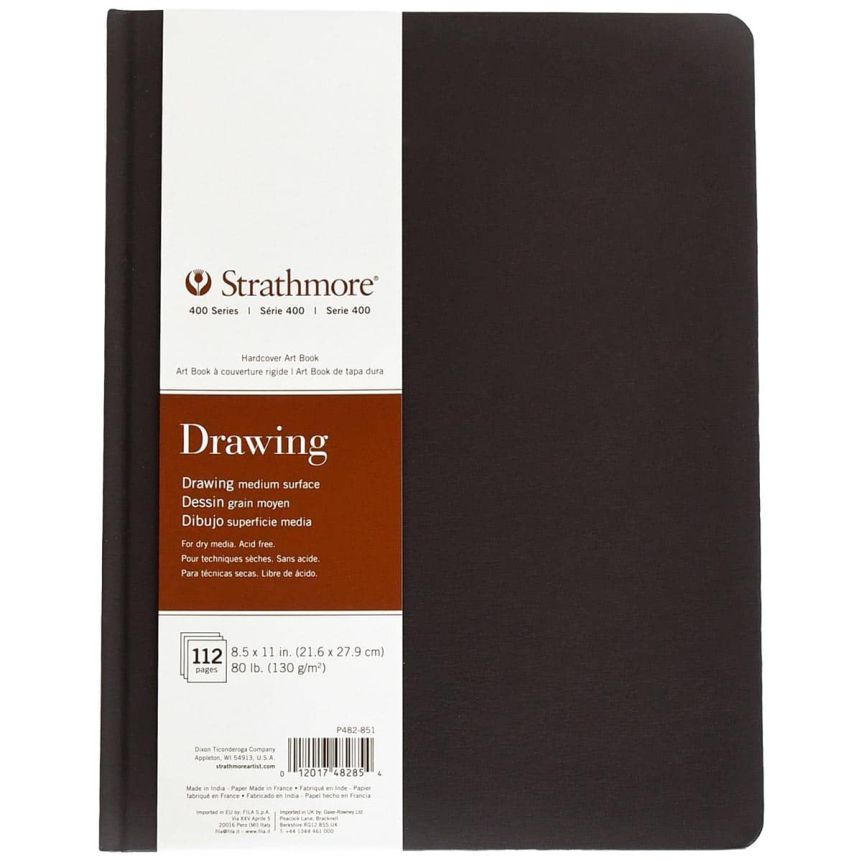 Strathmore 400 Series Drawing Hardbound Art Book, 8-1/2" x 11"