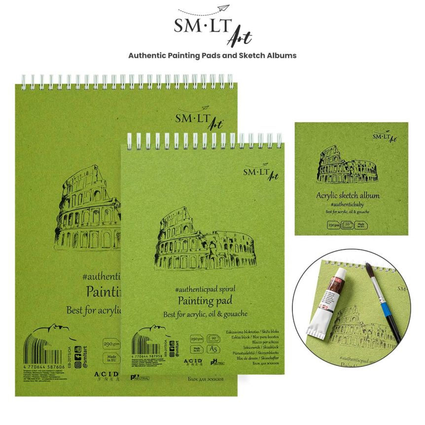 SMLT Authentic Painting Pads and Sketch Albums