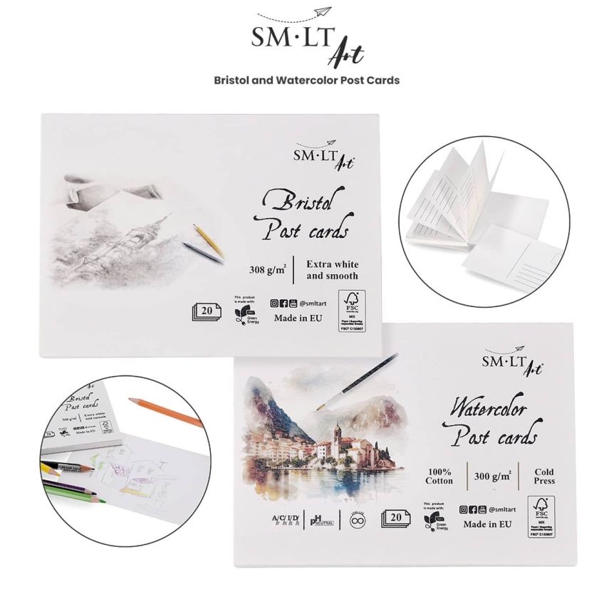SMLT Bristol and Watercolor Post Cards