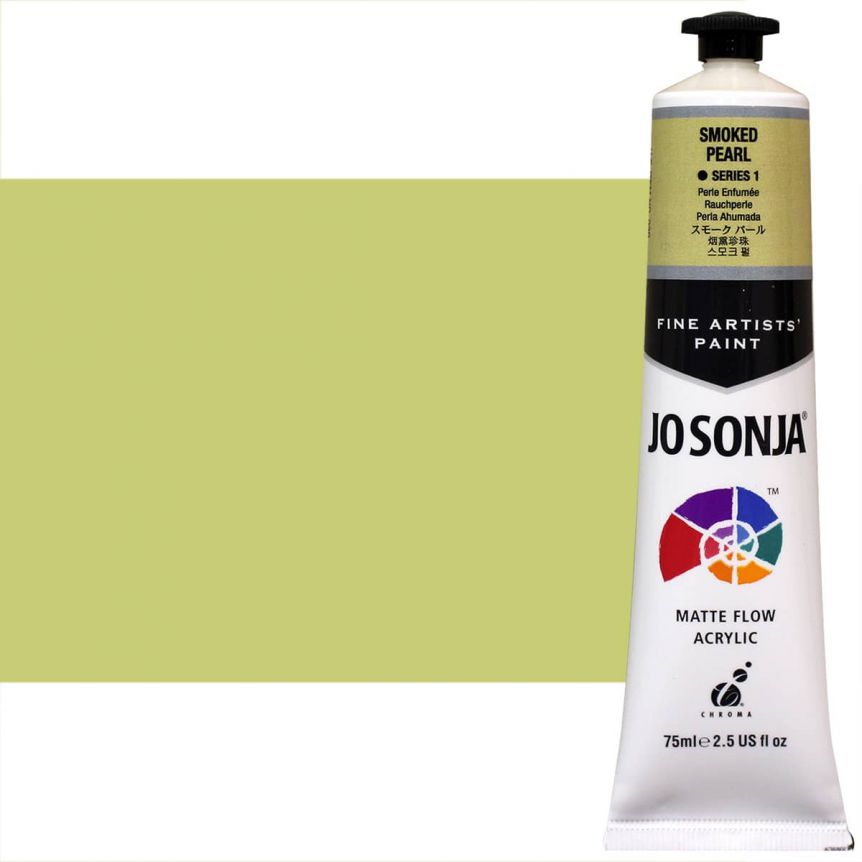 Jo Sonja Matte Acrylic - Smoked Pearl, 75ml Tube
