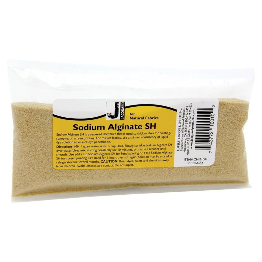 Jacquard Dye Additive Sodium Alginate SH 2 oz Bag