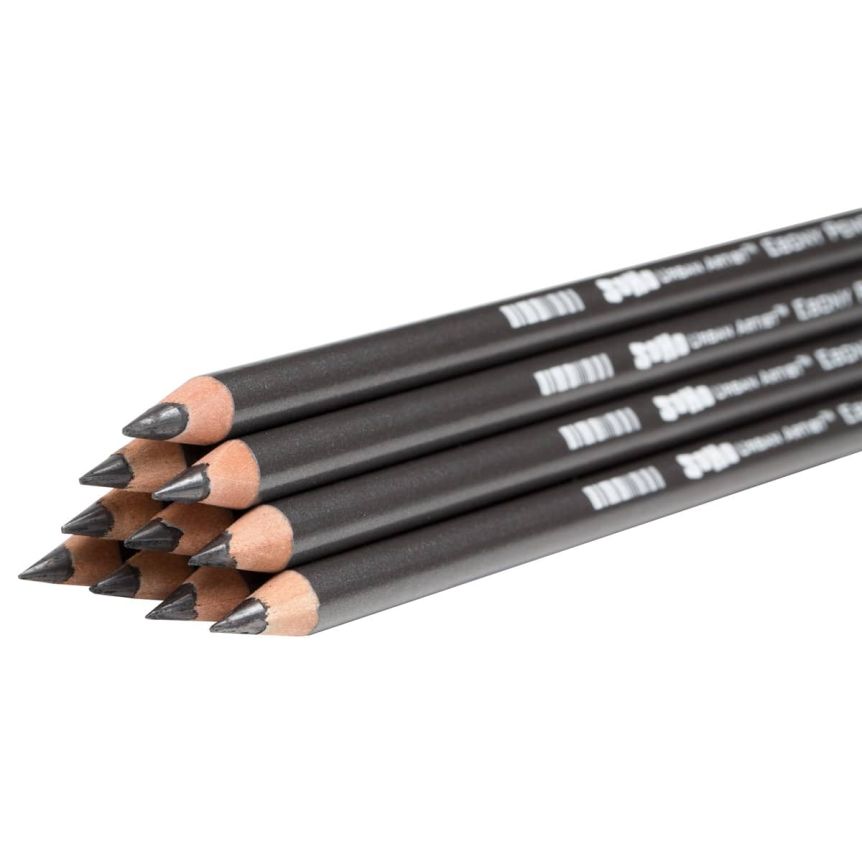 SoHo Ebony Pencils Box of 12 stacked