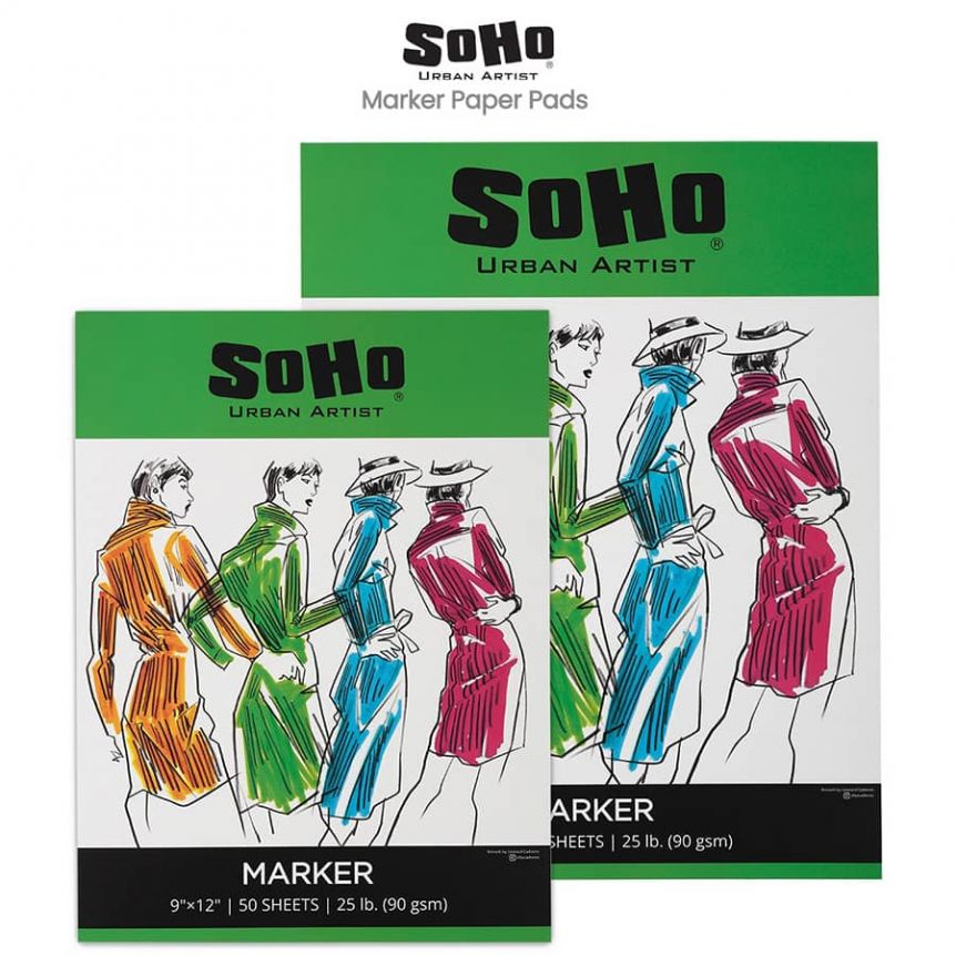 SoHo Urban Artist Double Ended Markers