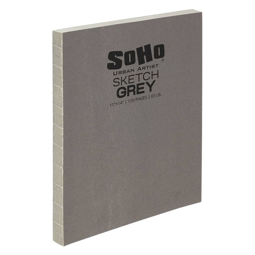 Grey 11X14 In Open Bound Sketchbook