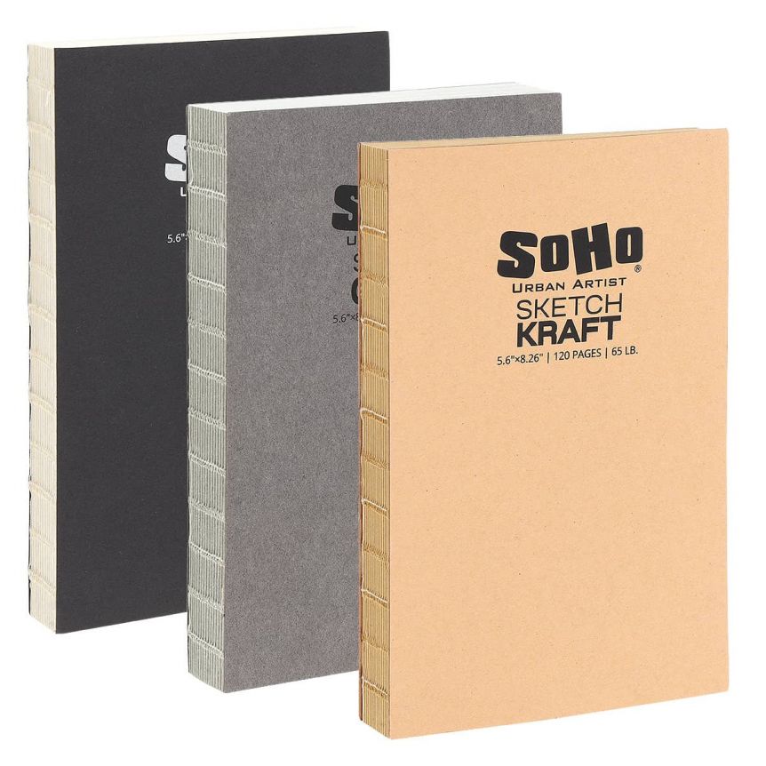 SoHo Open Bound Sketch Books