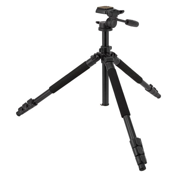 Soho Deluxe Aluminum 3-Way Tilting Tripod & Carrying Bag