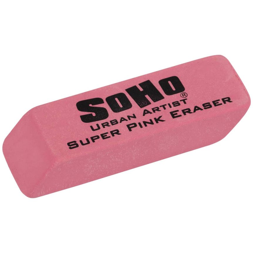 SoHo Urban Artist Super Pink Eraser