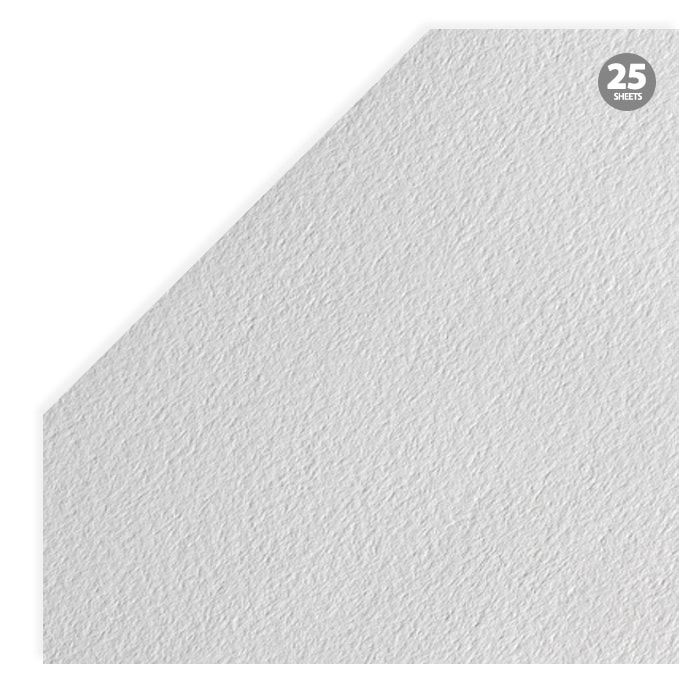 Book Printmaking Paper, White - 19"x26", 175gsm (25 Pack)
