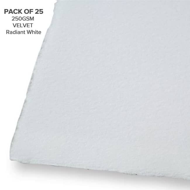 Somerset Velvet 250gsm / 25-Pack 22x30" - Radiant White