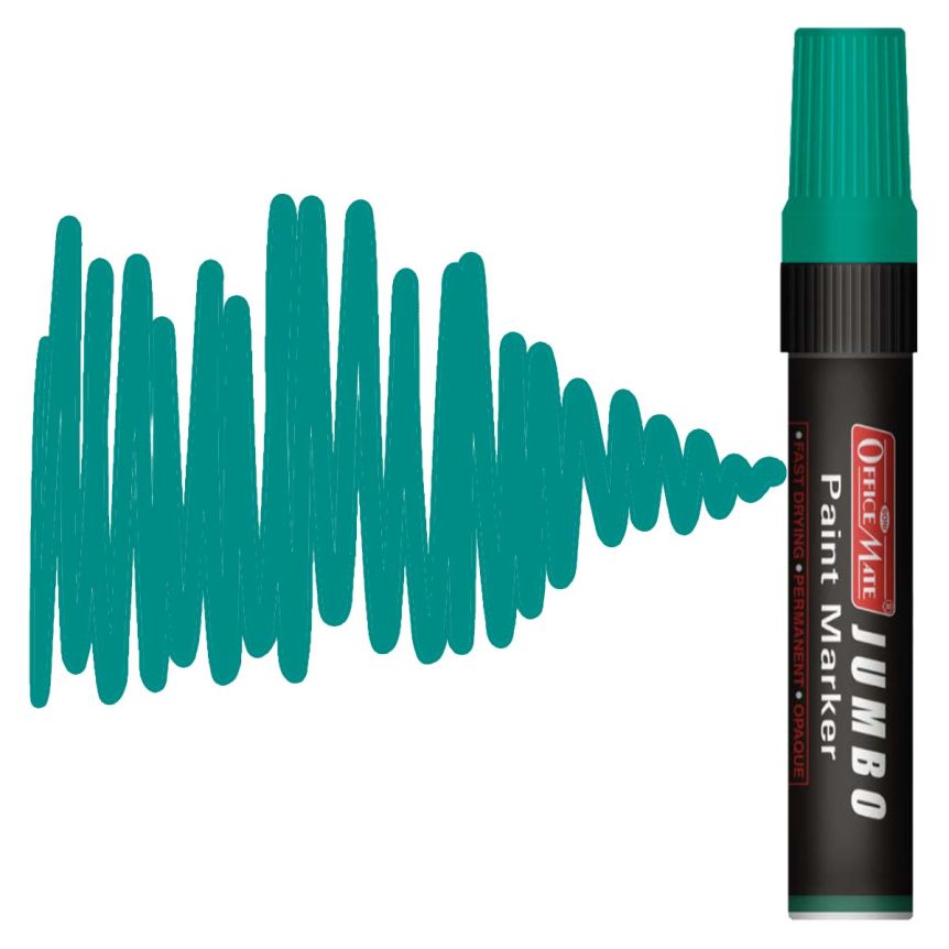 Office Mate Jumbo Paint Marker - #25 Turquoise