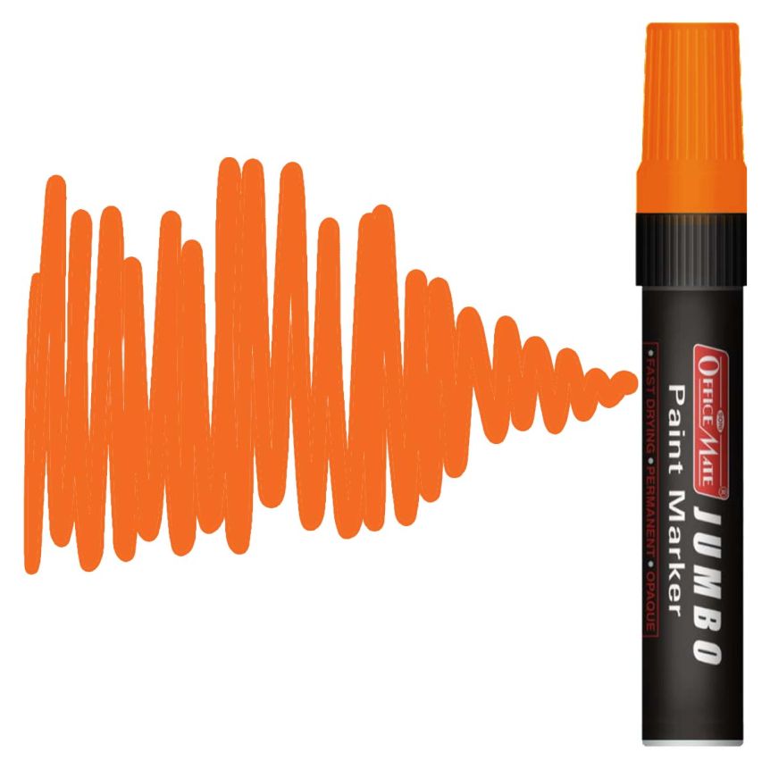 Office Mate Jumbo Paint Marker - #8 Blood Orange