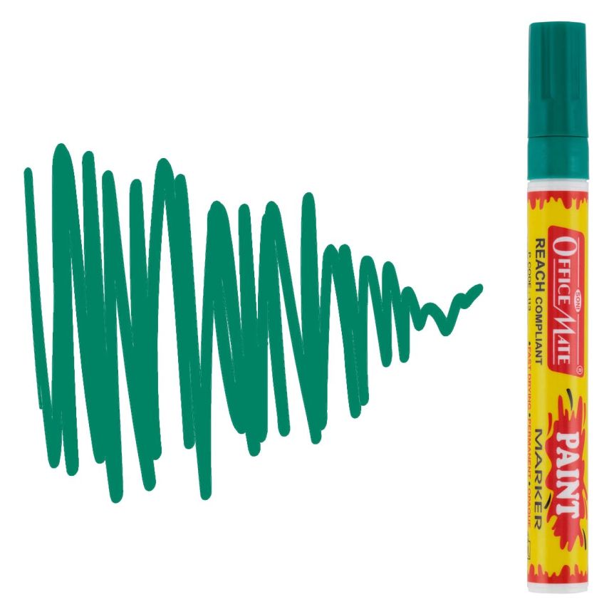 Office Mate Medium Point Paint Marker - #14 Grass Green