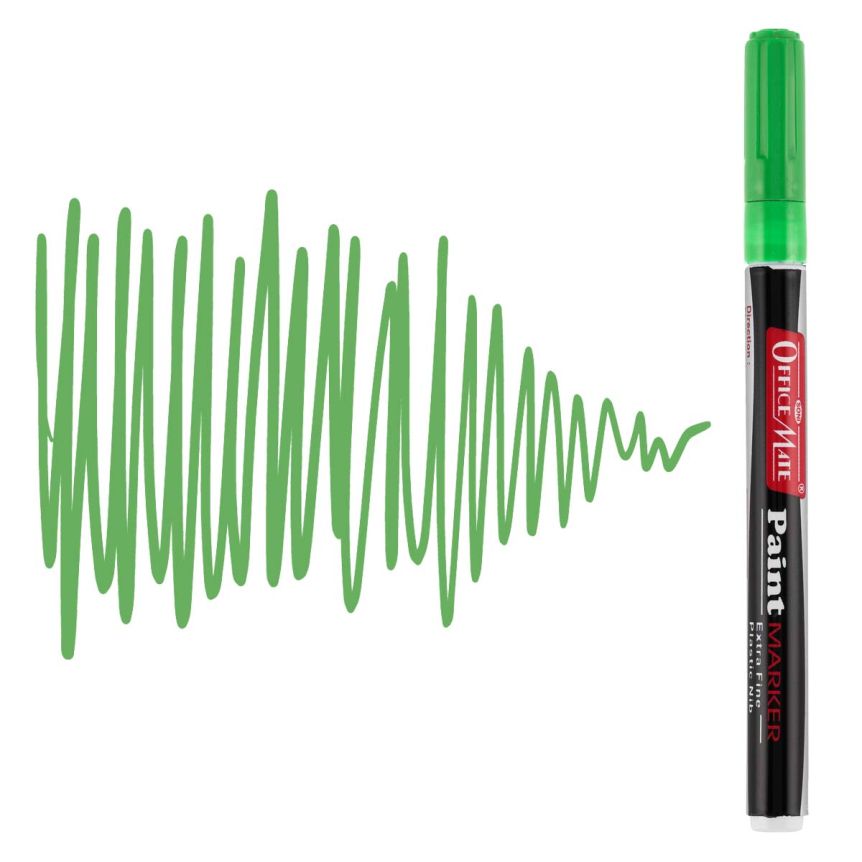 Office Mate Extra-Fine Point Paint Marker - #13 Light Green