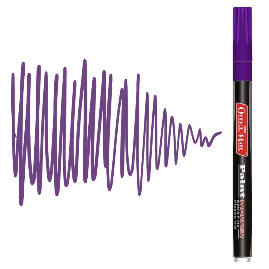 Office Mate Extra-Fine Point Paint Marker - #19 Violet