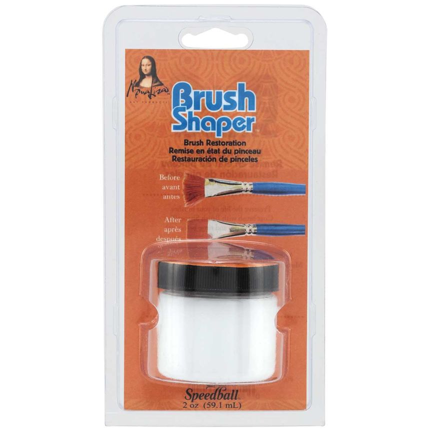 Speedball Mona Lisa Brush Shaper - Brush Restorer, 2 oz