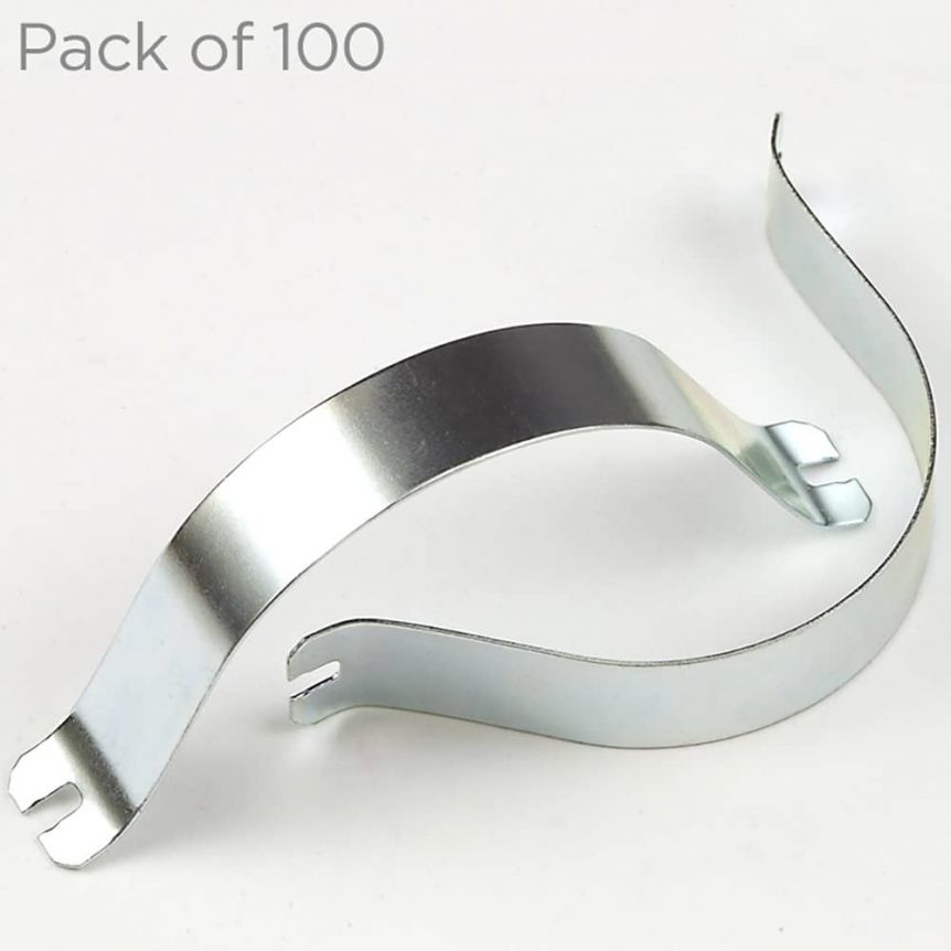 OOK Polybag of 100 Spring Clips