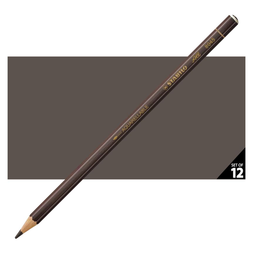 Stabilo ALL Colored Pencil- Brown (Set of 12)